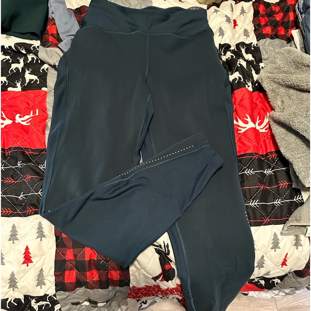 Swift speed full length teal leggings